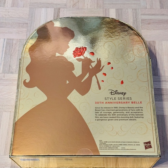 Disney/Saks/Hasbro Colab - 30th Anniversary Belle, Limited Edition Doll, NRFB - Picture 3 of 4